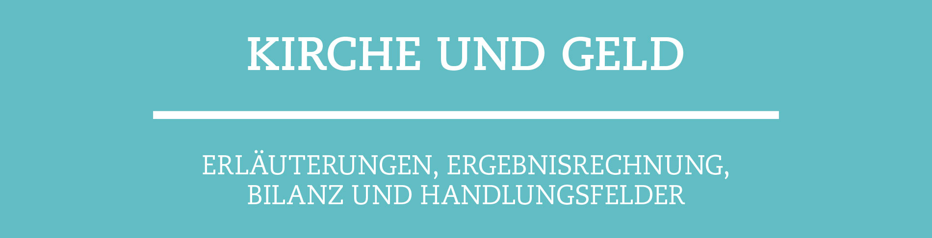 Kirche und Geld 2017